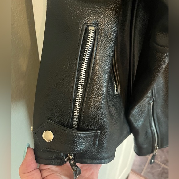 BILT Men’s Leather Motorcycle Jacket. XL - Picture 7 of 14